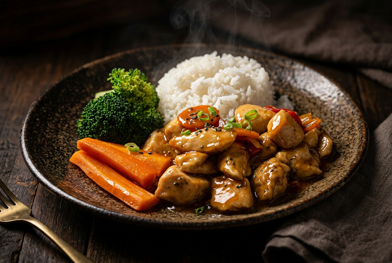 Chicken with Sweet & Sour Sauce