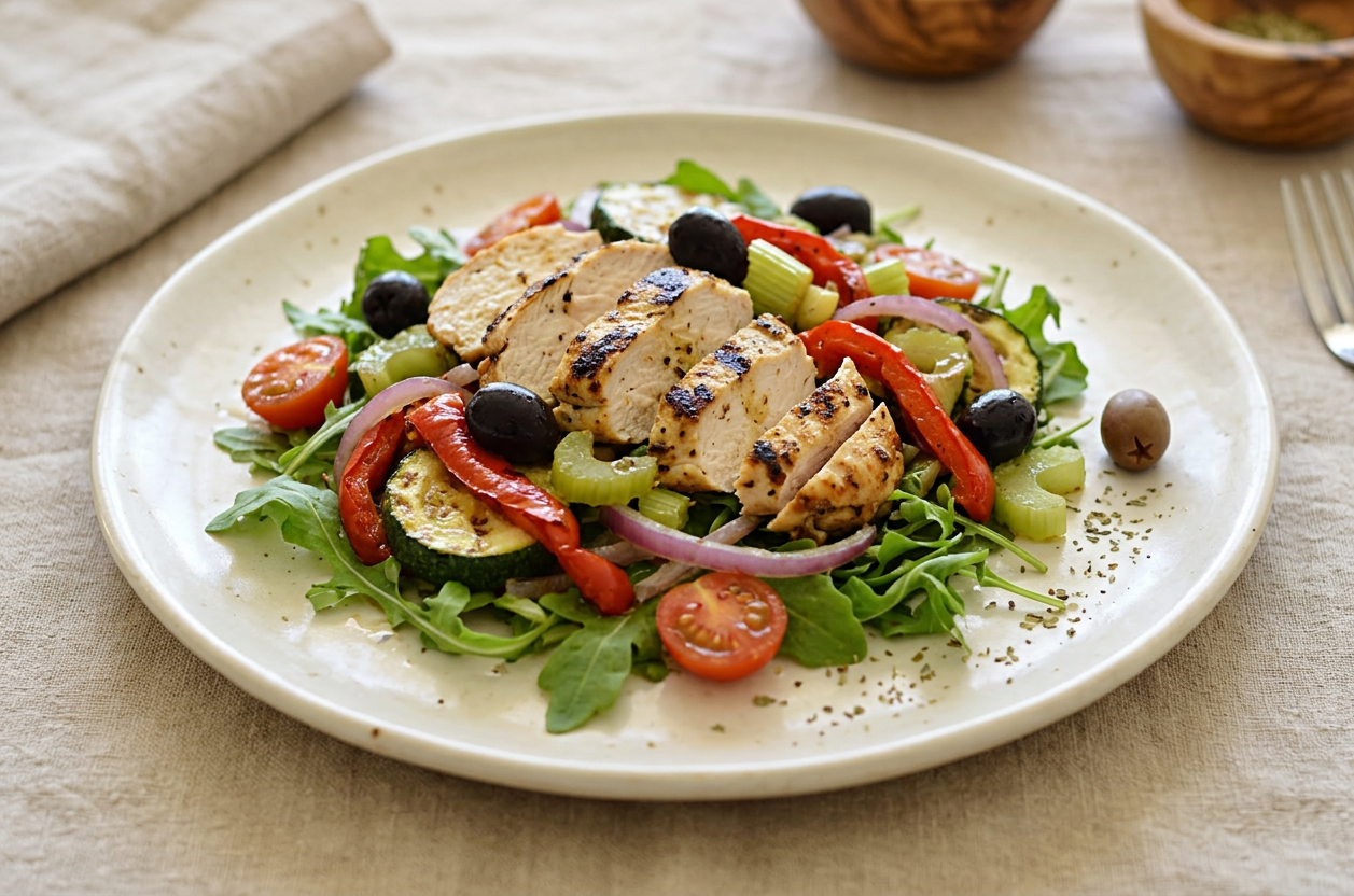 Greek Style Chicken Salad
