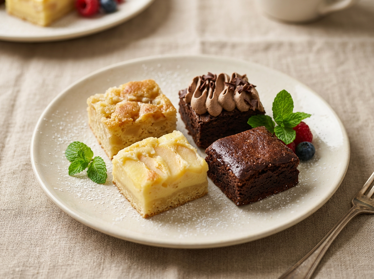 Mixed Cake Slices 20 Pieces